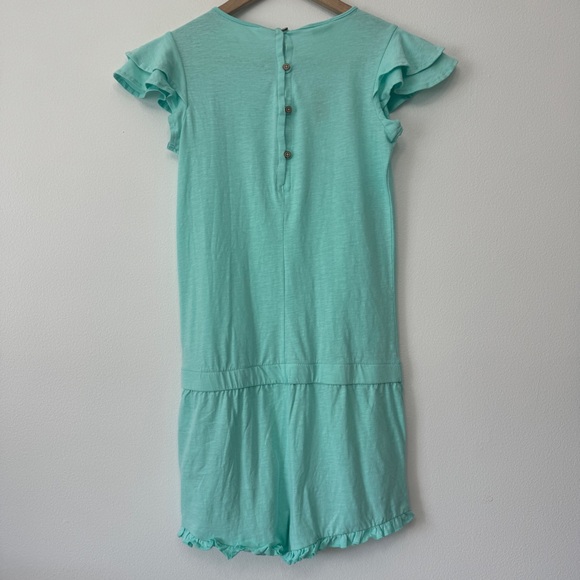 Zara Girls Mint Green Romper Shorts Size 11/12 NWT - Picture 7 of 7